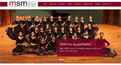 Desktop Screenshot of msmusic.edu.sg